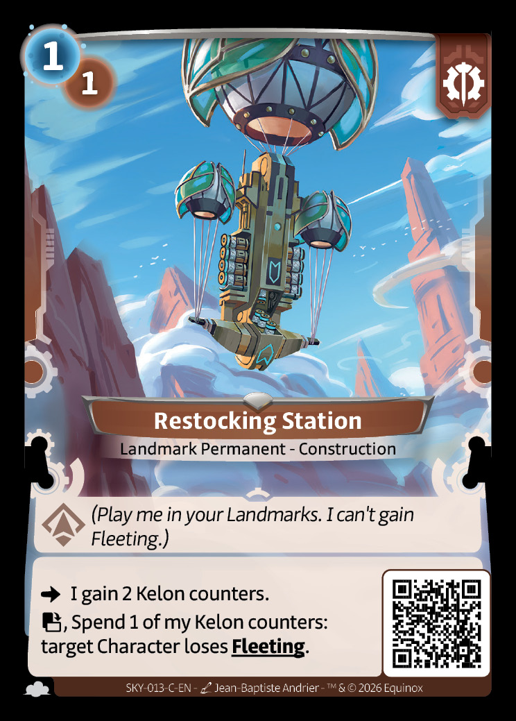 Station de Réapprovisionnement