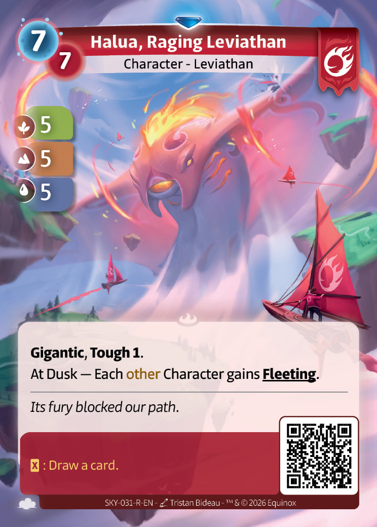 Halua, Léviathan Déchaîné