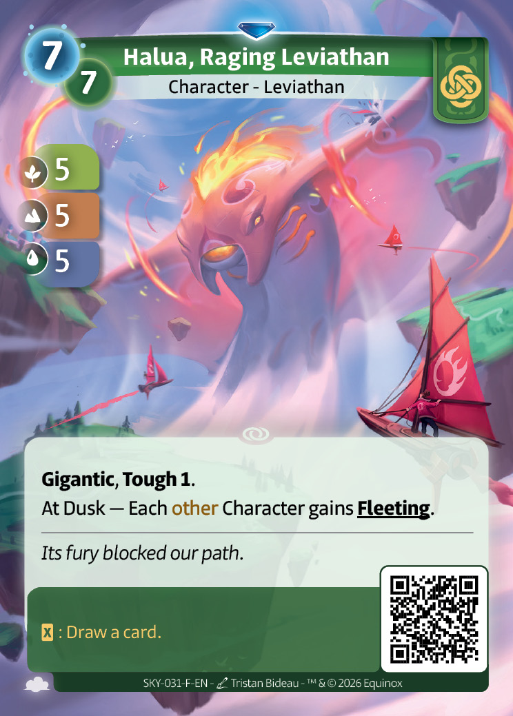 Halua, Leviatano Furioso