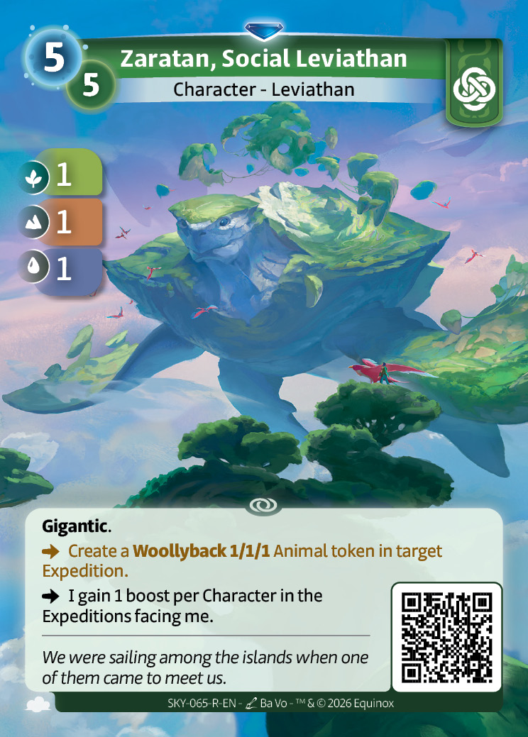 Zaratan, Leviatano Socievole