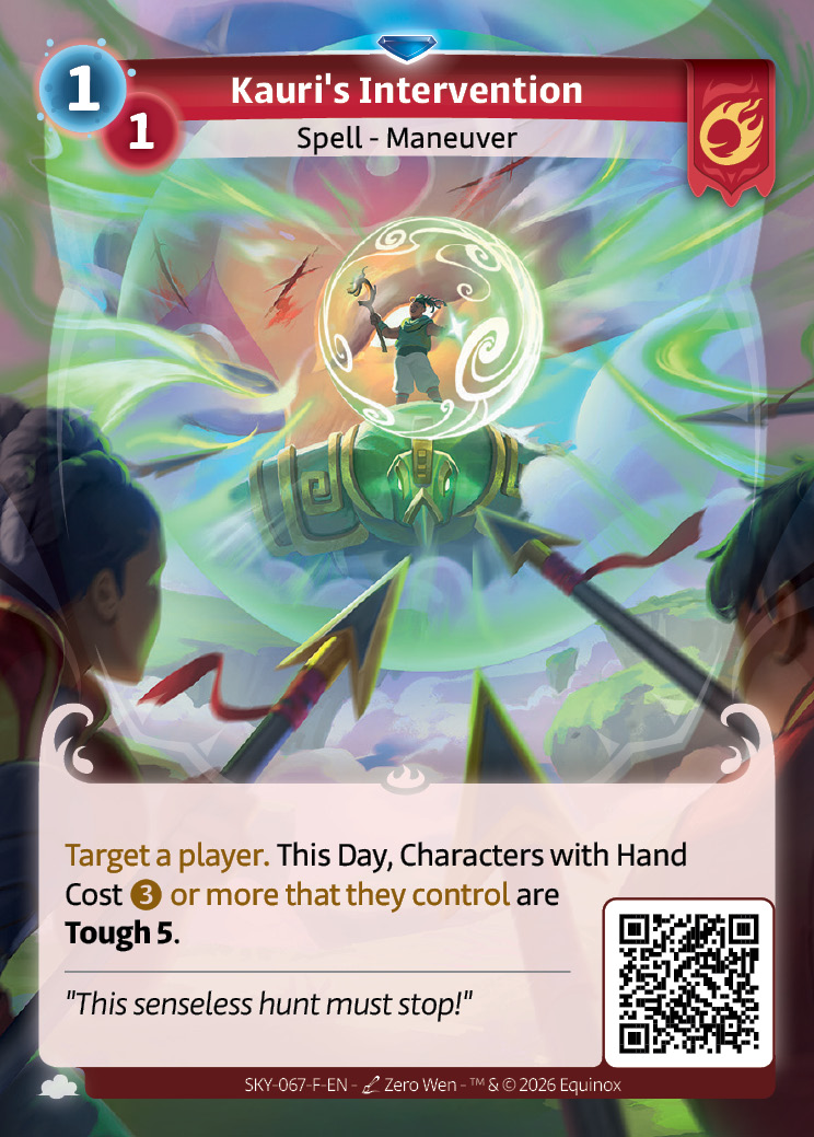 L'Intervention de Kauri