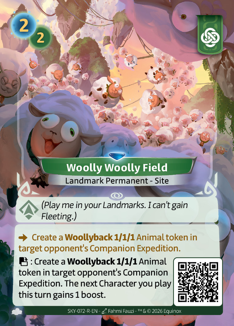 Woolly Woolly Field