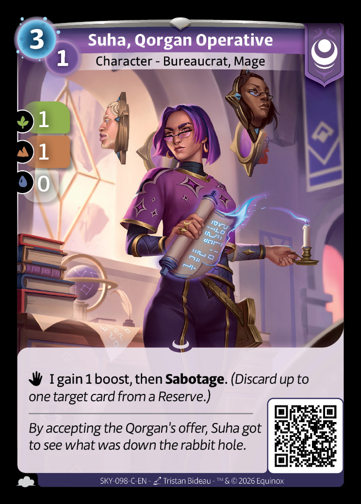 Suha, Qorgan Operative
