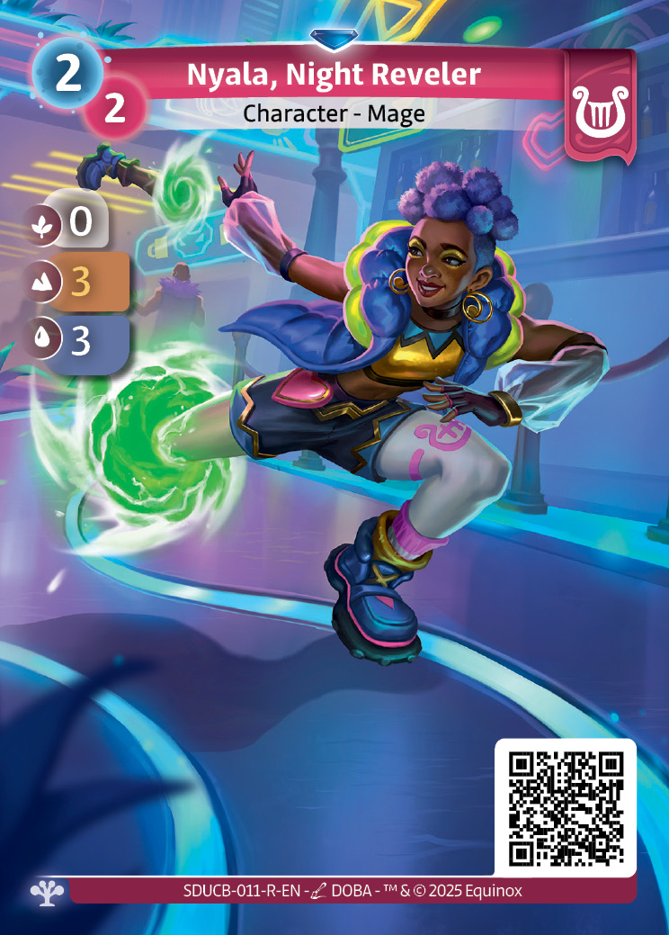 Nyala, juerguista nocturna