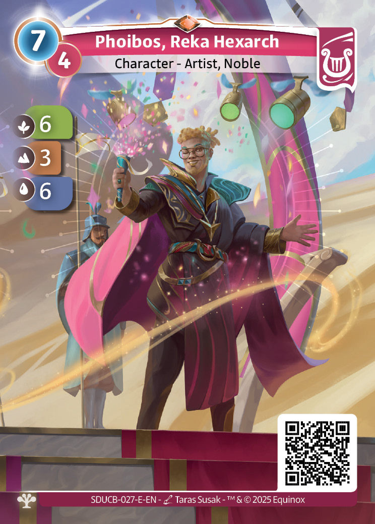 Phoibos, hexarca reka