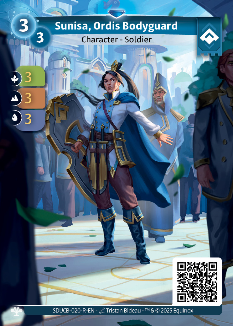 Sunisa, Guardaspalle Ordis