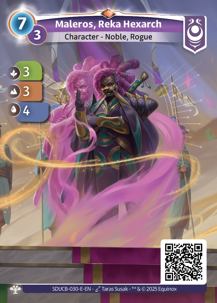 Maleros, Hexarque Reka