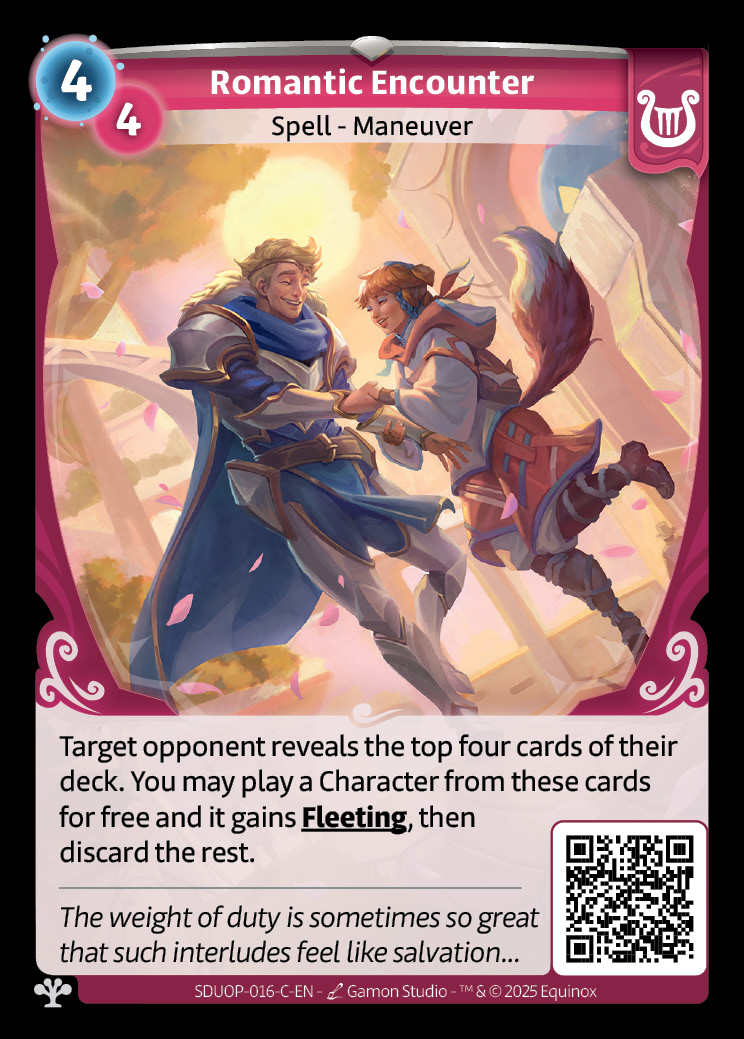 Romantische Begegnung