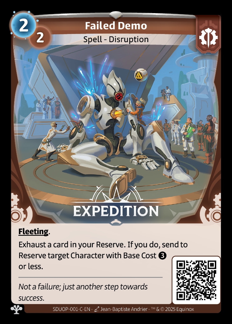 Demostración fallida