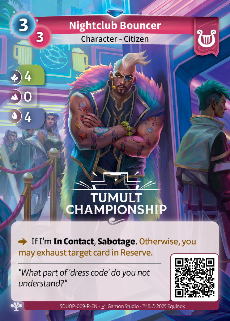 Nachtclub-Türsteher