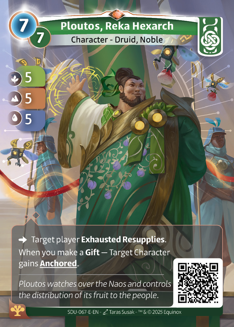 Ploutos, Reka Hexarch