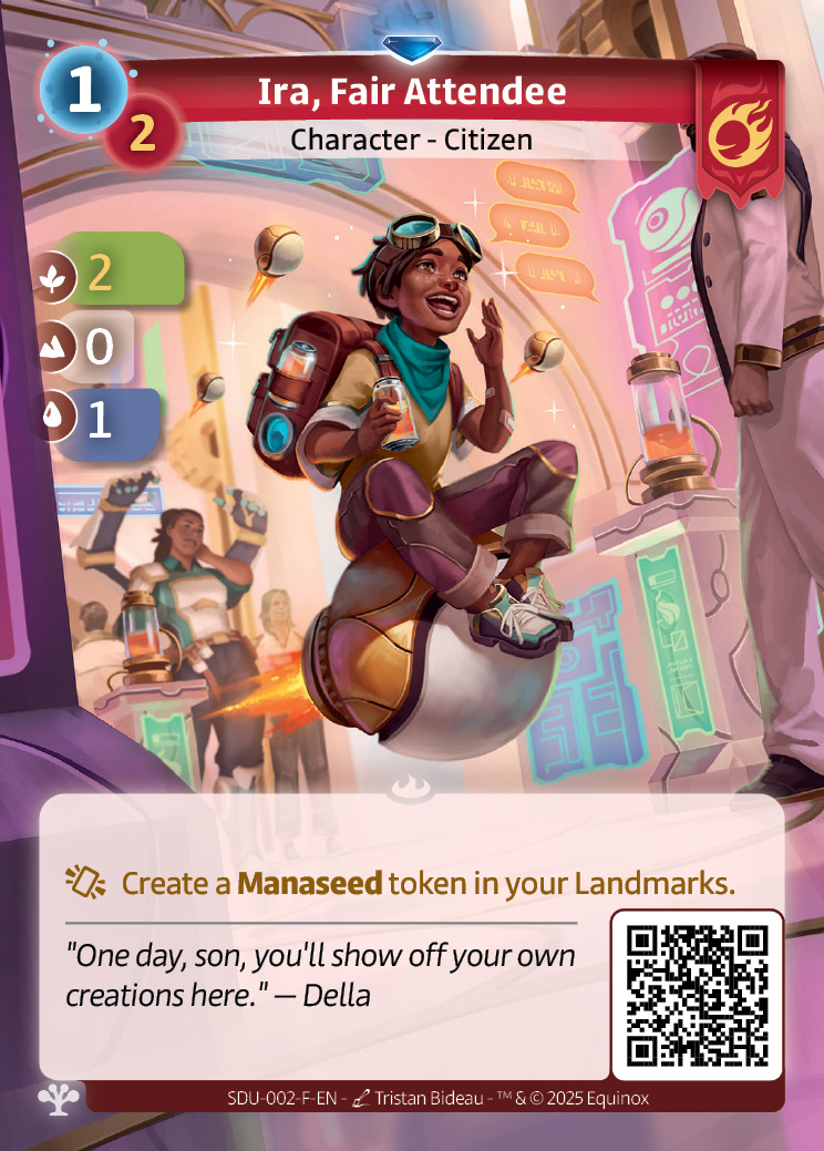 Ira, asistente a la feria