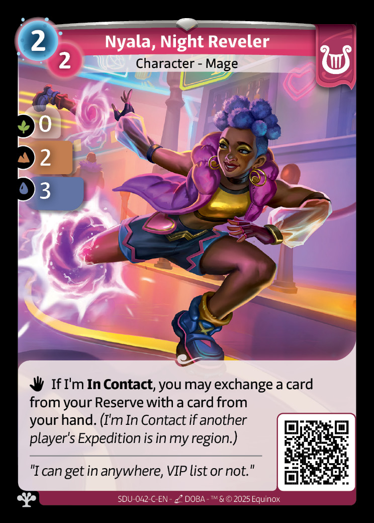 Nyala, juerguista nocturna