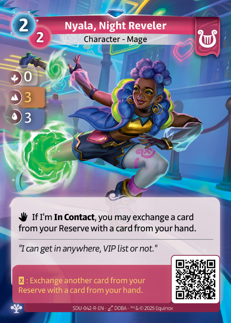 Nyala, juerguista nocturna