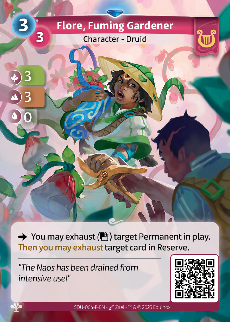 Flore, jardinera furibunda