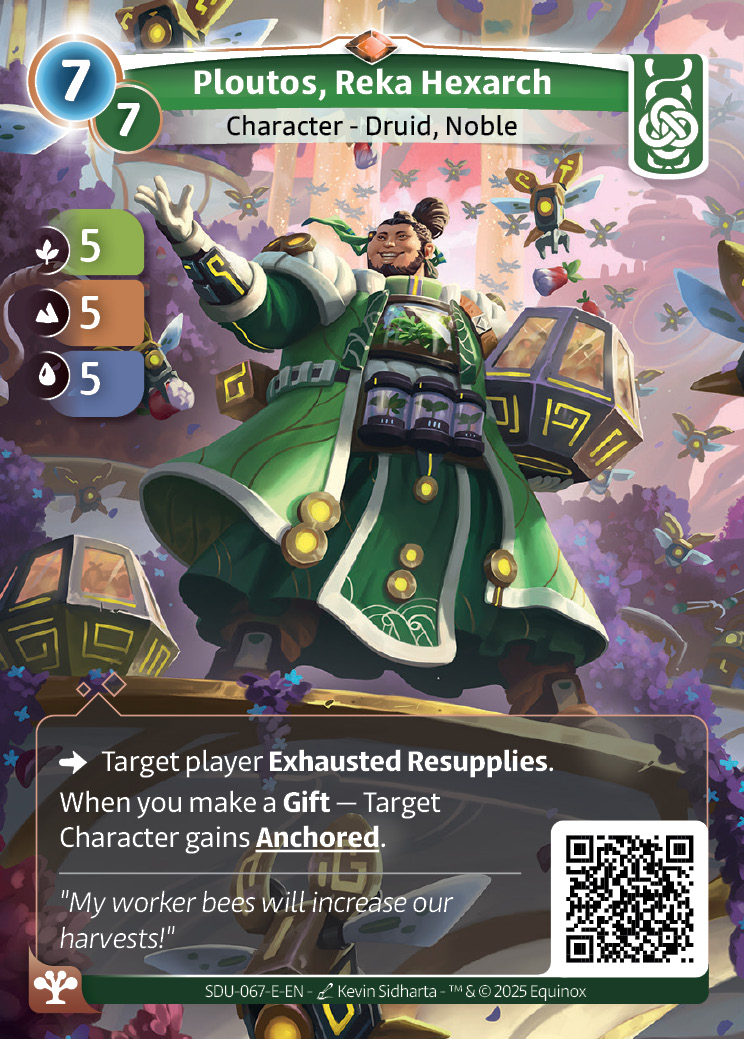 Ploutos, Reka Hexarch