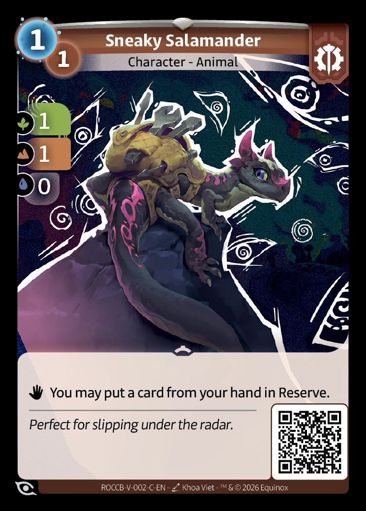 Sneaky Salamander