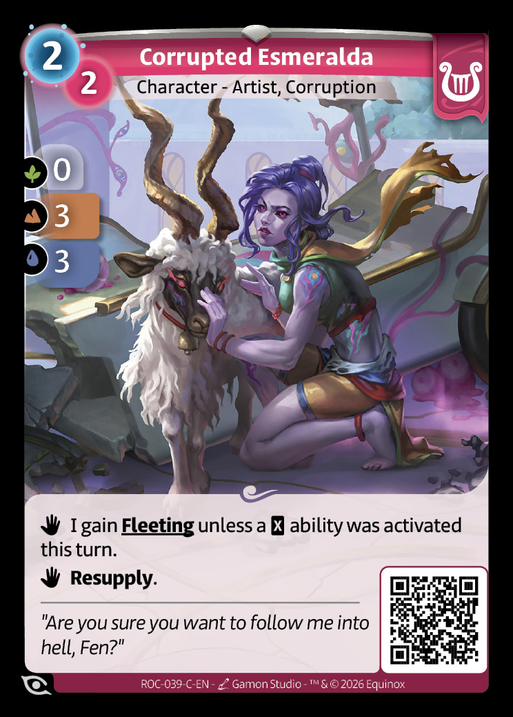 Esmeralda corrompida