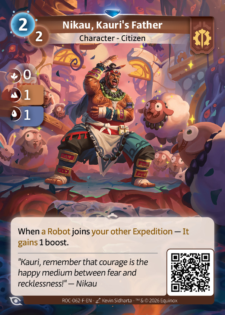 Nikau, Kauri's Father